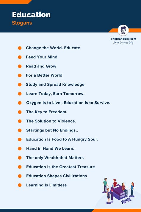 Motto Ideas For Students, English Slogan For School, Slogan For Education, Slogan On Education, School Slogans Ideas, Slogans On Education, Literature Slogan, Education Slogans, Tagline Ideas