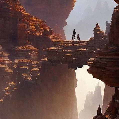 In a deep canyon in the desert that kinda shares the structures from and have a steampunk theme | Fantasy | Publicly generated with Free AI Art Generator β on Monday 24th of October 2022 at 08:13:40 PM Steampunk Theme, Desert Colors, Themes Free, October 2022, Art Generator, In The Desert, Fantasy Landscape, Book Characters, The Desert