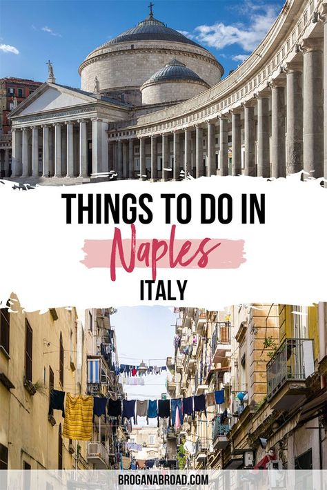 Things to do in Naples, Italy | One day itinerary in Naples, Italy | Travel Tips for Naples, Italy | Best places to visit in Naples, Italy | cutest places to see in Naples, Italy | Where to eat in Naples, Italy | How to spend one day in Naples, Italy | Day trip to Naples, Italy | Naples, Italy Day Trip #naples #italy #travel Bucket List Europe, Things To Do In Naples, Italy Naples, Best Places In Italy, Italy Destinations, Travelling Europe, Greece Trip, See World, Italy Itinerary