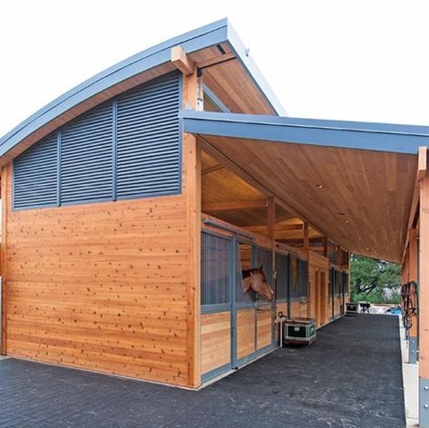 Equine Stables, Small Horse Barns, Stable Style, Horse Barn Ideas Stables, Small Barns, Horse Shelter, Dream Horse Barns, Horse Barn Plans, Run In Shed