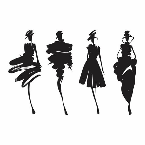 Sketches Of People, Fashion Silhouette, Figure Sketching, 수채화 그림, Fashion Wall Art, Fashion Art Illustration, Urban Sketching, Line Art Drawings, Art Drawings Simple