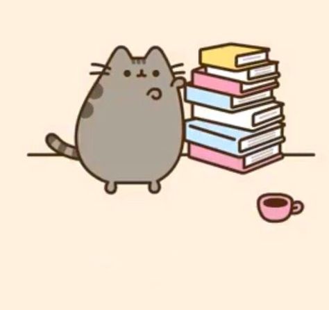 Pusheen Reading, Pusheen Pictures, Pusheen Book, Dive Into A Good Book, Pusheen Love, Hello Kitty Clipart, Kawaii Cat Drawing, Pusheen Cute, Dark Days