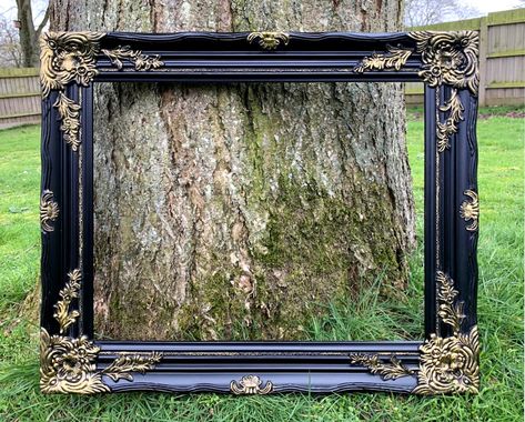 Rococo Frame, Handmade Photo Frames, Wood Images, Picture Frame Display, Portrait Frame, Ornate Frame, Colonial Style, Gallery Frame, Picture On Wood