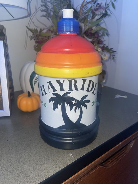 Hayride Jugs Ideas, Hayride Jugs, Frat Coolers, Painting Ideas, Quick Saves