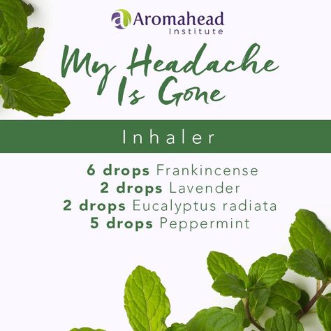 Essential Oil Inhaler, Essential Oil Roller Bottle Recipes, Oils For Sinus, Essential Oils For Headaches, Oil Remedies, Essential Oil Roller Bottle, Essential Oil Diffuser Recipes, Essential Oil Mixes, Essential Oils For Hair