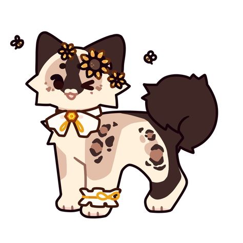 Cat Adoptables Art, Cat To Draw, Dog Oc Art, Cat Oc Art, Wcue Ocs, Fox Oc, Warrior Cats Oc, Cats Drawings, Cute Cat Art