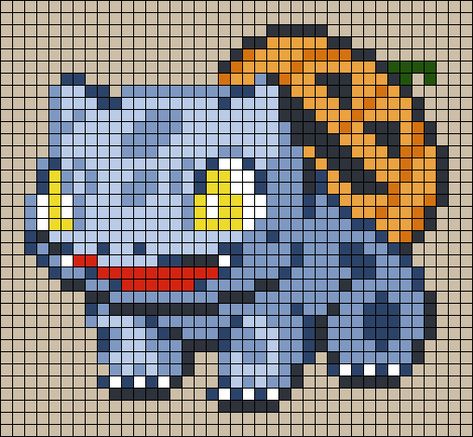 Halloween Pokemon Pixel Art, Sed Bed, Spooky Alpha Pattern, Alpha Pattern Halloween, Pokemon Alpha Pattern, Halloween Alpha Pattern, Spooky Pixel Art, Halloween Zombie Costume, Water Halloween