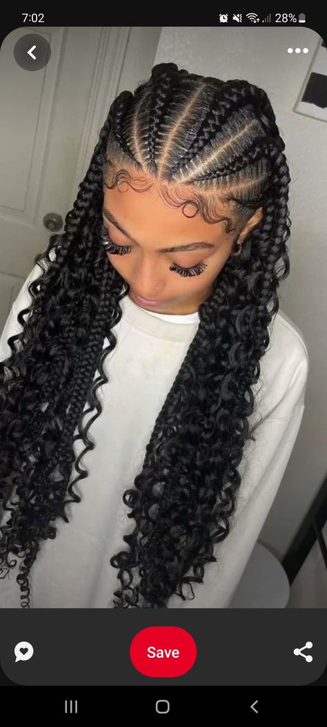 Puerto Rican Braids, Puerto Rican Hairstyles, Braiding Ideas, Curly Braids, Feed In Braid, Fulani Braids, Braids Hair, Short Natural Hair Styles, Baddie Hairstyles