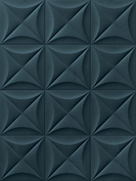 3D Wall Tile - Blue Flower Bathroom Wall Coverings, Tv Fal, 3d Wall Tiles, Wall Tiles Design, Motif Art Deco, Wall Panel Design, Tiles Design, Tiles Texture, 3d Wall Panels