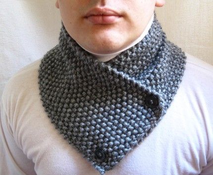 Neck Warmer For Men, Fur Projects, Crochet Neck Warmer, Scarf Neck, Knitted Wit, Men's Knit, Wool Scarf, Neck Scarves, Neck Warmer