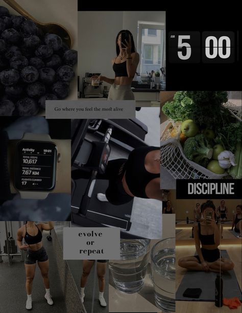 Gym aesthetic mood board Vision Board Pictures Fitness, Fitness Vision Board Ideas, Gym Moodboard, Gym Motivation Wallpaper, Pilates Bar, Fitness Vision Board, Best All Inclusive Resorts, Vision Board Wallpaper, Gym Pictures