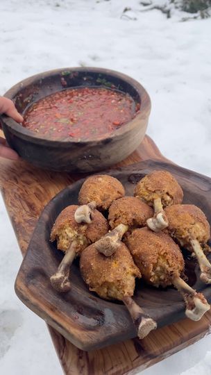 Hot Sauce Chicken, Chicken Lollipop, Chicken Lollipops, Chicken Cooking, Sauce Chicken, Cooking Recipe, Hot Sauce, Natural Wonders, The Snow