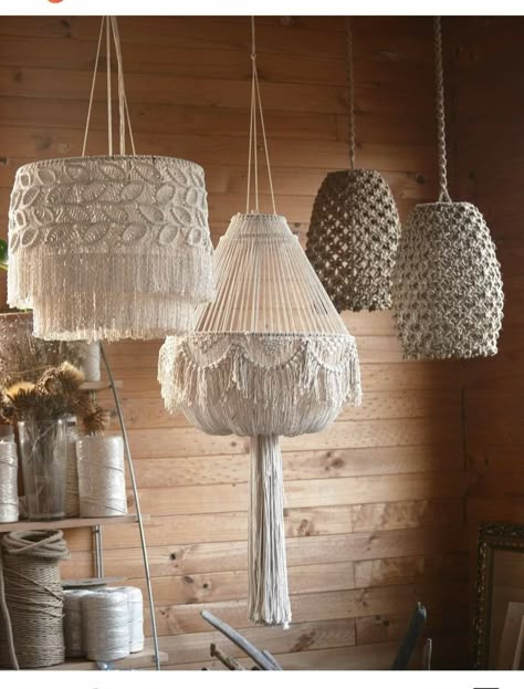 Diy Macrame Projects, Macrame Wedding Decor, Macrame Light, Macrame Lamp Shade, Macrame Chandelier, Macrame Lamp, Macrame Wedding, Macrame Wall Hanging Patterns, Macrame Patterns Tutorials