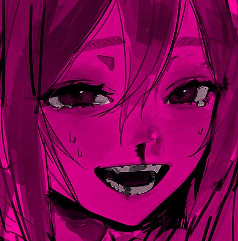 Pink Grunge Aesthetic, Black Pfp, Cybercore Aesthetic, Pink Grunge, Monster High Characters, Anime Child, Spooky Scary, Anime Baby, Japanese Animation