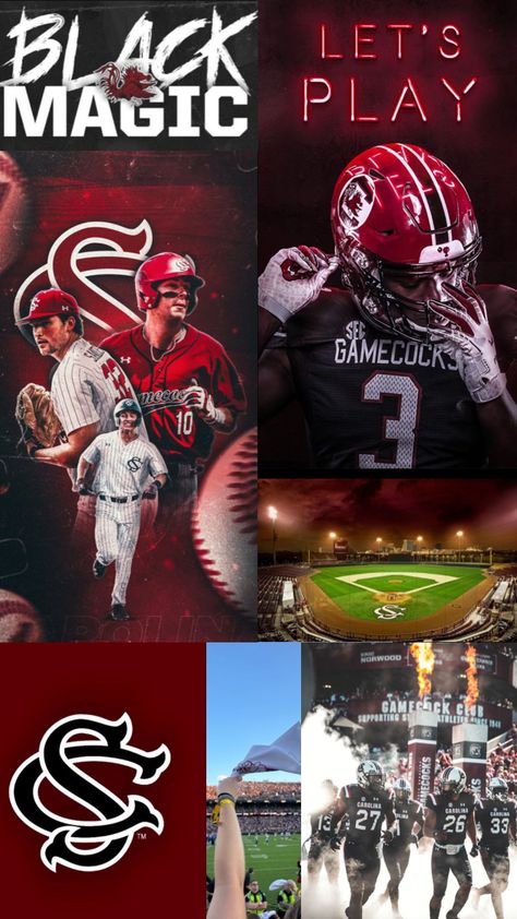 #gamecocks #gococks #football #wallpaper Football Wallpaper, Create Collage, Creative Play, Football, Let It Be, 10 Things, American Football