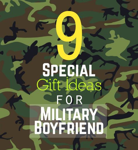 Gifts for Him | 9 Special Gift Ideas for Military Boyfriend Gift For Army Boyfriend, Gifts For Military Boyfriend, Marine Husband, Military Boyfriend Gifts, Army Boyfriend, Army Guys, Military Boyfriend, Boyfriend Care Package, Special Gift Ideas