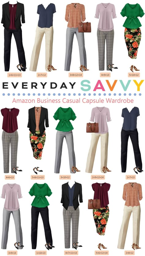 Capsule Wardrobe 2023 Business Casual, Business Casual Capsule 2023, Business Casual Fall Capsule Wardrobe, Business Casual Outfits For Women Capsule, Business Professional Outfits Capsule Wardrobe, Casual Outfit Capsule Wardrobe, How To Dress Casual For Work, Early Spring Business Casual Outfits, Fashion Business Casual Women