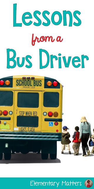 Lessons From a Bus Driver: Here's a little lesson I learned way back at the beginning of my teaching career that helped me understand something that was really important about teaching! School Bus Driver Hacks, Top Teacher, Teaching Career, Grammar Activities, School Bus Driver, Teaching Practices, Teacher Inspiration, Teacher Tips, Reading Fluency