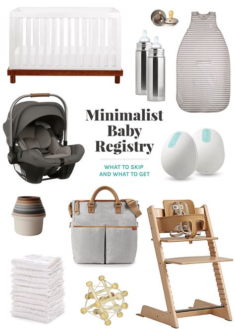 Minimalist Baby Registry Montessori Baby Registry, Minimal Baby Registry, Best Baby Registry Items, Minimalistic Baby Shower Ideas, Amazon Baby Registry Must Haves, Minimalist Baby Shower Ideas, Minimalist Baby Registry Checklist, Amazon Baby Must Haves, Gender Neutral Baby Registry