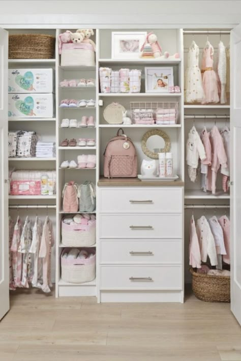 #homerenovations #homedesign #closetdesign #kidsroom #closetdecor #luxuryspace #luxurycloset #closetmakeover #parenttips Kids Room Wardrobe Design, Room Wardrobe Design, Baby Shoe Storage, Girls Closet Organization, Baby Room Closet, Master Closet Design, Princess Room Decor, Small Baby Room, Baby Nursery Closet