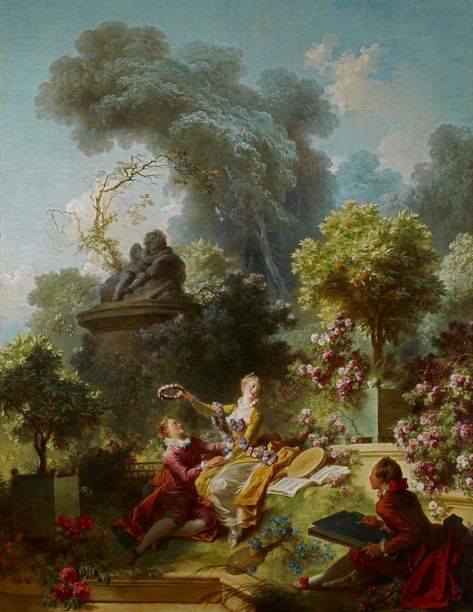 Rococo Painting, Jean Honore Fragonard, Rococo Art, Arte Van Gogh, Winslow Homer, The Lover, Team Rocket, Historical Art, Romantic Art