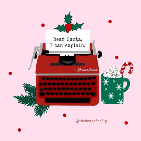 Dear Santa, I can explain. 🎅🏼🎁🦌🎄❄️ . . #SantaClaus #LettersToSanta #Naughty #Nice #Christmas #handdrawn #shopsmall#smallbusiness #supportsmallbusinesses #smallshopmagic #smallbusinesssupport #smallbusinessowner #smallbusinesslove #papergoods #blackfriday #stationery #giftwrap #greetingcards #partydecor #stickers #etsyseller Dear Santa I Can Explain, Santa I Can Explain, I Can Explain, Dear Santa, Paper Goods, Small Shop, Santa Claus, Etsy Seller, I Can