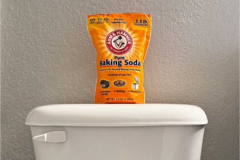 How To Clean Inside Toilet Tank, Diy Toilet Tank Cleaner Tablets, Diy Toilet Bowl Cleaner In Tank, Fabuloso In Toilet Tank, Calcium Remover, Baking Soda Cleaning Hacks, Baking Soda Hacks, Toilet Tank Cleaner, Handyman Hacks