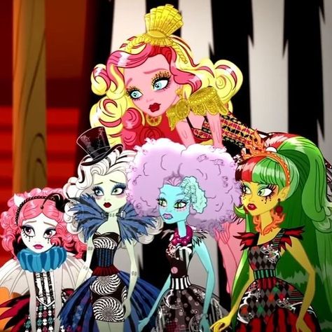 Gooliope Jellington, Honey Swamp, Jinafire Long, Monster H, Rochelle Goyle, 2000s Cartoons, Frankie Stein, Monster High Art, Monster High Characters