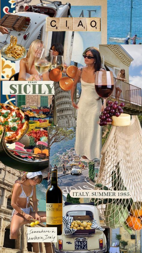 Southern Italy Aesthetic, Wife Aesthetic, Moving To Italy, Acnh Inspo, Mob Wife, Italy Aesthetic, Sicily Italy, Southern Italy, Northern Italy