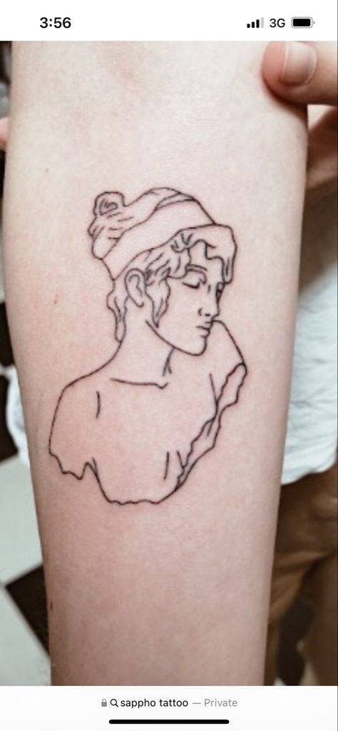 Sappho Tattoo, Sapphic Tattoo, Tattoo Concepts, Tattoo Inspo, Simple Tattoos, Tatting, Tattoos