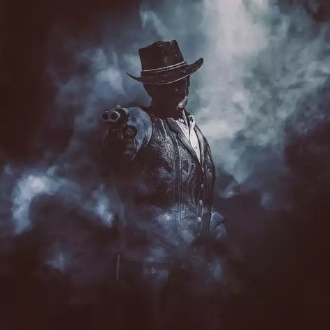 Wrath - Imgur Dark Cowboy, Western Core, Gothic Western, Arthur Morgan, The Magic, Cowboy, Funny