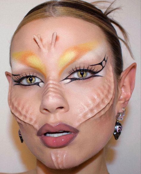 Spx Makeup, Unconventional Makeup, Prosthetic Makeup, Makeup Portfolio, Face Art Makeup, Face Paint Makeup, Halloween Makeup Inspiration, Ethereal Makeup, Unique Makeup