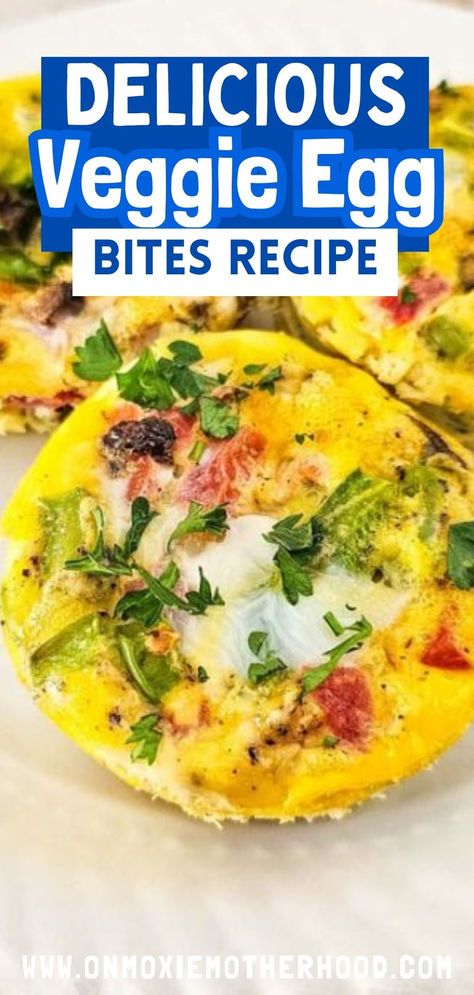 Indulge in these delightful low carb veggie egg bites, brimming with wholesome vegetables, perfect for a hearty breakfast or brunch. With just 35 minutes of prep time and the option to preassemble ingredients, these savory bites offer convenience without compromising on flavor. Treat yourself to a nutritious start to your day with this satisfying and easy-to-make dish. Veggie Egg Bites, Egg Bites Easy, Xmas Brunch, Low Carb Veggie, Sleeve Recipes, Bariatric Sleeve, Egg Bites Recipe, Vegan Ideas, Savory Bites