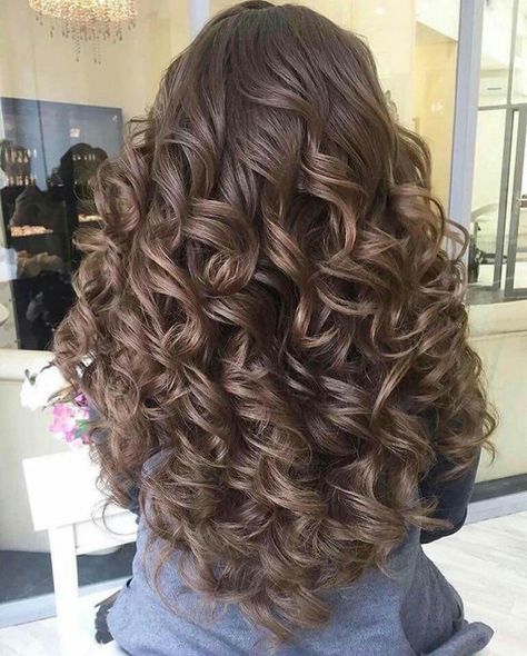 Sent my bf to the salon to get a hair cut he came back like this Long Hair Models, Curls For Long Hair, Quince Hairstyles, Prom Hairstyles For Long Hair, Beautiful Curls, Permed Hairstyles, Wedding Hairstyles For Long Hair, Half Up Hair, Long Curly Hair