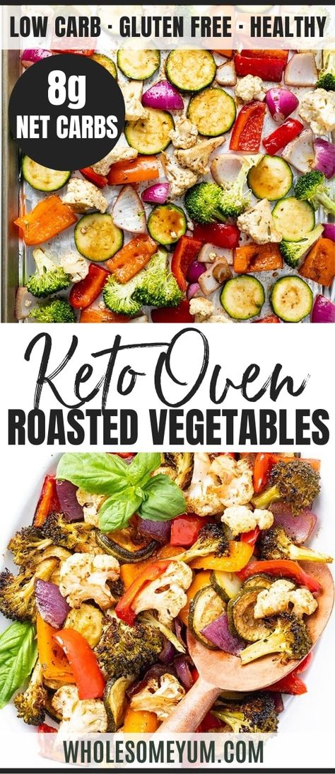 Vegetables To Roast, Oven Roasted Veggies, How To Roast Vegetables, Best Roasted Vegetables, Low Carb Veggie, Roasted Vegetables Recipe, Roast Vegetables, Best Vegetables, Roasted Vegetables Oven