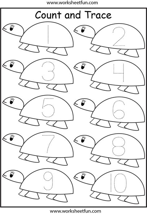 Pre K Worksheets, Preschool Number Worksheets, Preschool Tracing, Free Preschool Printables, Preschool Math Worksheets, Tracing Worksheets Preschool, Free Preschool Worksheets, Numbers Kindergarten, Free Kindergarten Worksheets