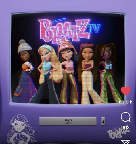 Bratz Tv Show, Early 2000s Cartoons, Bratz Characters, Bratz Doll Outfits, 2000s Cartoons, Brat Doll, Best Friends Cartoon, Bratz Girls, Bratz Inspired Outfits