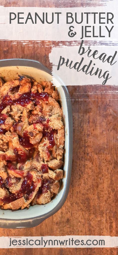 Peanut Butter And Jelly Biscuit Bake, Pb And J Bread Pudding, Peanut Butter And Jelly Bread Pudding, Peanut Butter And Jelly Pancakes, Peanut Butter Bread Pudding, Pb&j French Toast, Peanut Butter Jelly Recipes, Valentine Brunch, Pb J Sandwiches