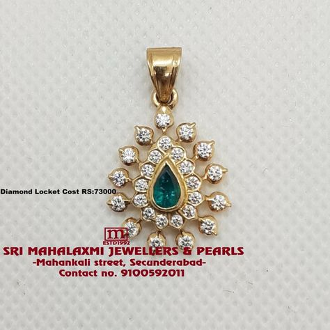 Nakshi Locket Designs, Small Pendent Designs Gold, Small Lockets Gold Indian, Latest Gold Pendant Jewelry, Diamond Locket, Gold Pendent, Antique Necklaces Design, Black Beads Mangalsutra Design, Diamond Pendants Designs