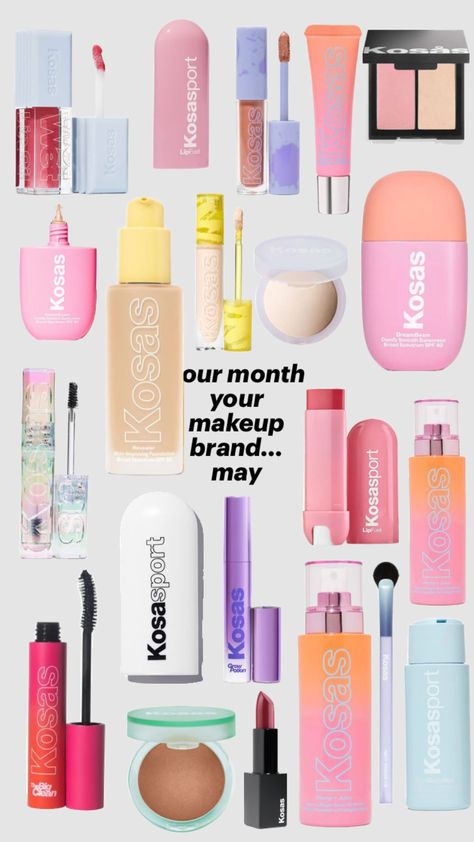 #may#kosas#cute#sephora Kosas Makeup, Evening Eye Makeup, Drunk Elephant, Fenty Beauty, Skin Makeup, Your Aesthetic, Makeup Yourself, Sephora, Makeup Bag