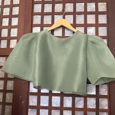 Filipiniana Gowns on Instagram: “Fresh green Anna kimona ₱2200” Kimona Filipino Top, Filipiñana Dress Modern Casual, Suits For Women Professional, Modern Filipiniana Top, Filipiniana Outfit, Filipiniana Top, Modern Filipiniana Gown, Filipiniana Wedding Dress, Formal Suits For Women