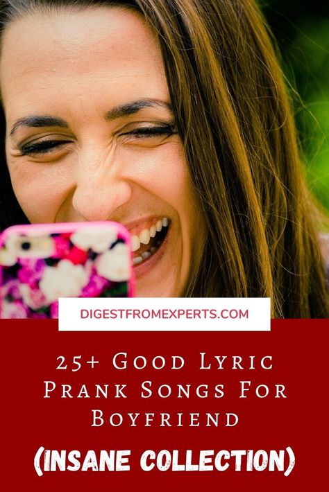 We have compiled a top-notch list of over 25 great songs to lyric prank your boyfriend to choose from. Let’s take a look! Song Lyric Pranks To Do On Your Boyfriend, Songs To Do Lyric Prank On Boyfriend, Song For Boyfriend, Lyric Prank On Crush, Lyric Prank Text Songs, Song Lyric Prank, Songs For Boyfriend, Lyric Pranks, Text Pranks