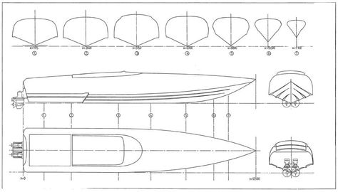 36' Cigarette Model - Offshoreonly.com Boat Design Plans, Boat Template, Wooden Row Boat, Wooden Kayak, Rc Boats Plans, Free Boat Plans, Model Boat Plans, Wood Boat Plans, Ship Building