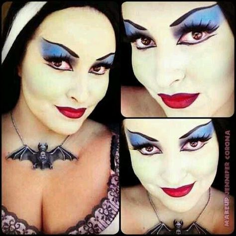 Lily Munster makeup Lily Munster Cosplay, Lily Munster Costume, Lily Munster, Scary Makeup, Special Effects Makeup, Halloween Costumes Makeup, Goth Makeup, Fx Makeup, Halloween Make Up