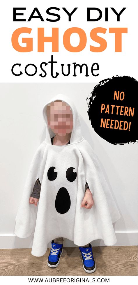 Childs Ghost Costume Diy, Halloween Costumes For Preschoolers, Preschool Ghost Costume, Diy Ghost Halloween Costumes, Pumpkin Ghost Costume, Unique Ghost Costume, Toddler Ghost Costume Boy Diy, Kids Ghost Costume Boy Diy, How To Make A Ghost Costume With A Sheet