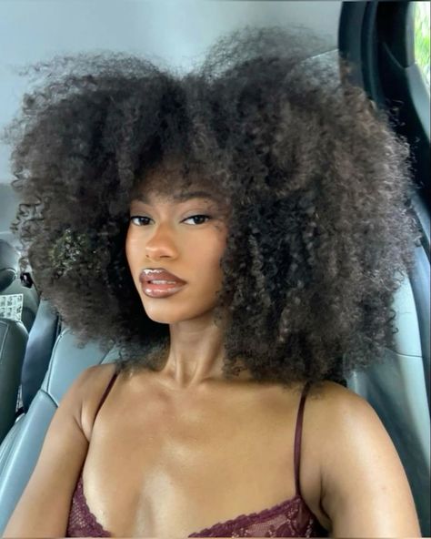 Short Curly Hair Wigs, Natural Hair Bangs, Curly Hair Wigs, Curly Wig With Bangs, Curly Fro, Natural Hair Salons, Hair For Black Women, Natural Afro Hairstyles, Girls Natural Hairstyles