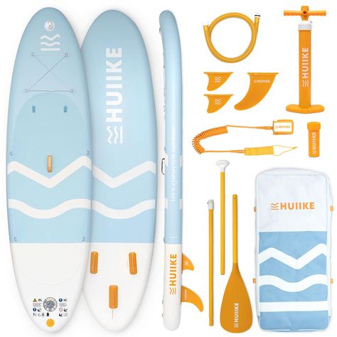 PRICES MAY VARY. 🏄‍♂️ STAND UP PADDLE PREMIUM 🏄‍♂️ La collection "ENJOYER – ESSENTIAL" de notre stand up paddle gonflable contient tout le nécessaire pour pratiquer le paddle board: paddle gonflable de surf bleue, sac à dos, laisse de sécurité, pompe manuelle à double action, pagaie en aluminium, 3 ailerons, kit de réparation et manuel 🏄‍♂️ PRATIQUEZ STAND UP PADDLE AVEC L’ESSENTIEL 🏄‍♂️ Le kit de stand up paddle essentiel vous fournit tout ce dont vous avez besoin pour cette activité. Ce paddle gonflable adulte hautement polyvalent est idéal pour surfer les vagues, pagayer tranquillement, pratiquer le yoga, voire même pêcher. Certains enfants s'en servent même comme flotteur de plage! 🏄‍♂️ UNE GRANDE DURABILITÉ 🏄‍♂️ Notre paddle gonflable mesure 305x84x15 cm et peut supporter jusqu' Paddle Surf, Stand Up Paddling, Sup Board, Paddle Surfing, Sup Boards, Board Stand, Stand Up Paddle Board, Paddle Board, Life Is A Journey