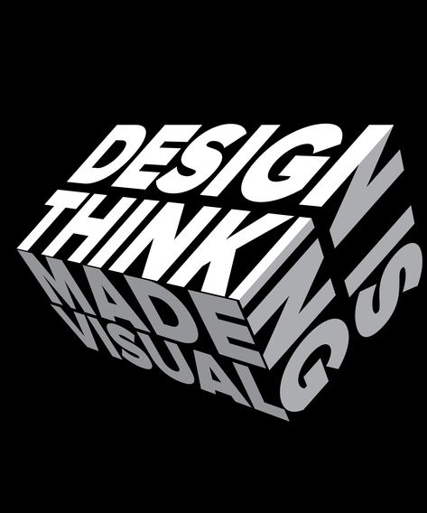 Design is Thinking made Visual Unisex Premium T-Shirt Inspiration Typographie, Design Alphabet, 타이포그래피 포스터 디자인, Typography Poster Design, Design Websites, Design Jobs, Typographic Design, Typography Inspiration, Design Posters