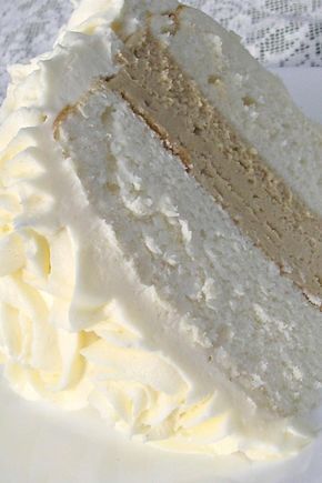 White Almond Wedding Cake, Almond Wedding Cake, Almond Wedding Cakes, The Best Cakes, Best Cakes, Wedding Cake Recipe, Almond Flavor, A Piece Of Cake, Cake Boss