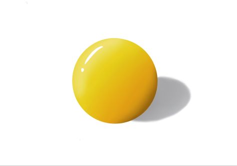 How to draw a 3D ball in procreate #procreate #drawin3d Ball Cartoon, 3d Drawings, Glue Gun, To Draw, Digital Drawing, Glue, Projects To Try, Dots, Yellow